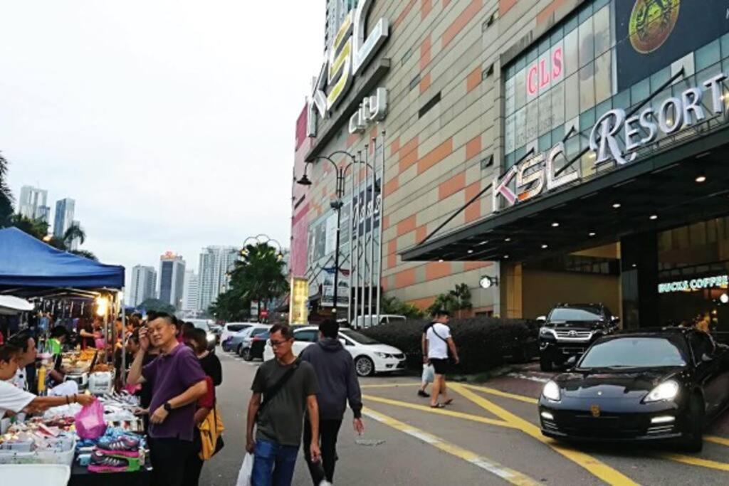 Abhome "Summer Suite" #Ksl D'Esplanade #Ksl City Mall #Water Theme Park #Jb Johor Bahru Kültér fotó